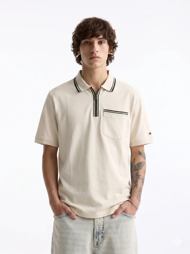 TOMMY T POLO T SHIRT REGULARFIT