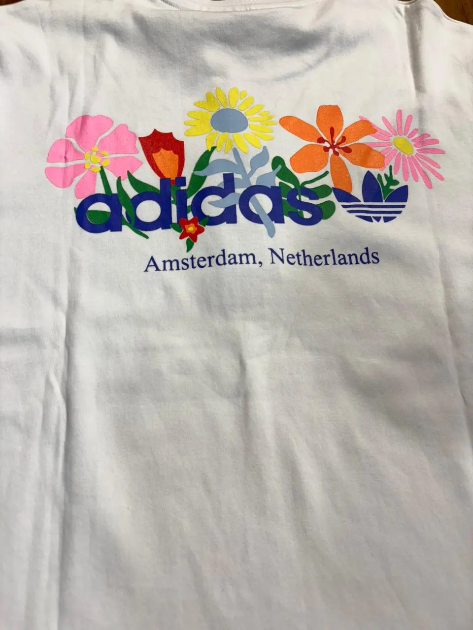 ADIDAS TEE AMSTERDAM UNISEX - Print T-shirt - white - Image 8
